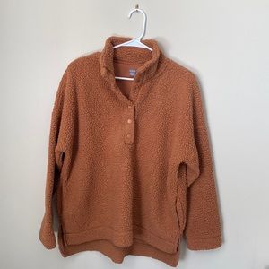 Aerie orange pullover medium